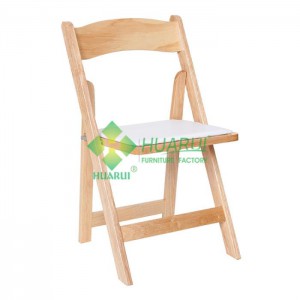 Wood Folding Chair, Nature