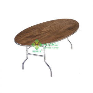 Oval table
