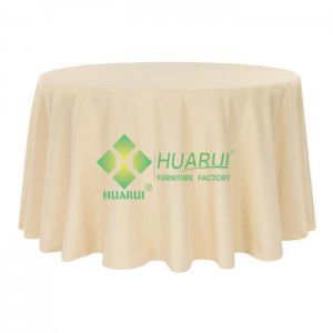 Round-Polyester-Tablecloth-Champagne